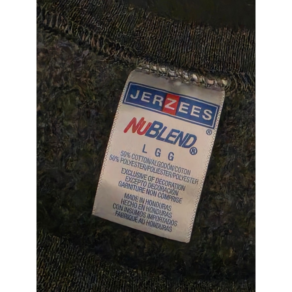 Jerzees NuBlend Alaska Grizzly Bear Graphic Sweatshirt Mens Large Crewneck - Picture 7 of 7
